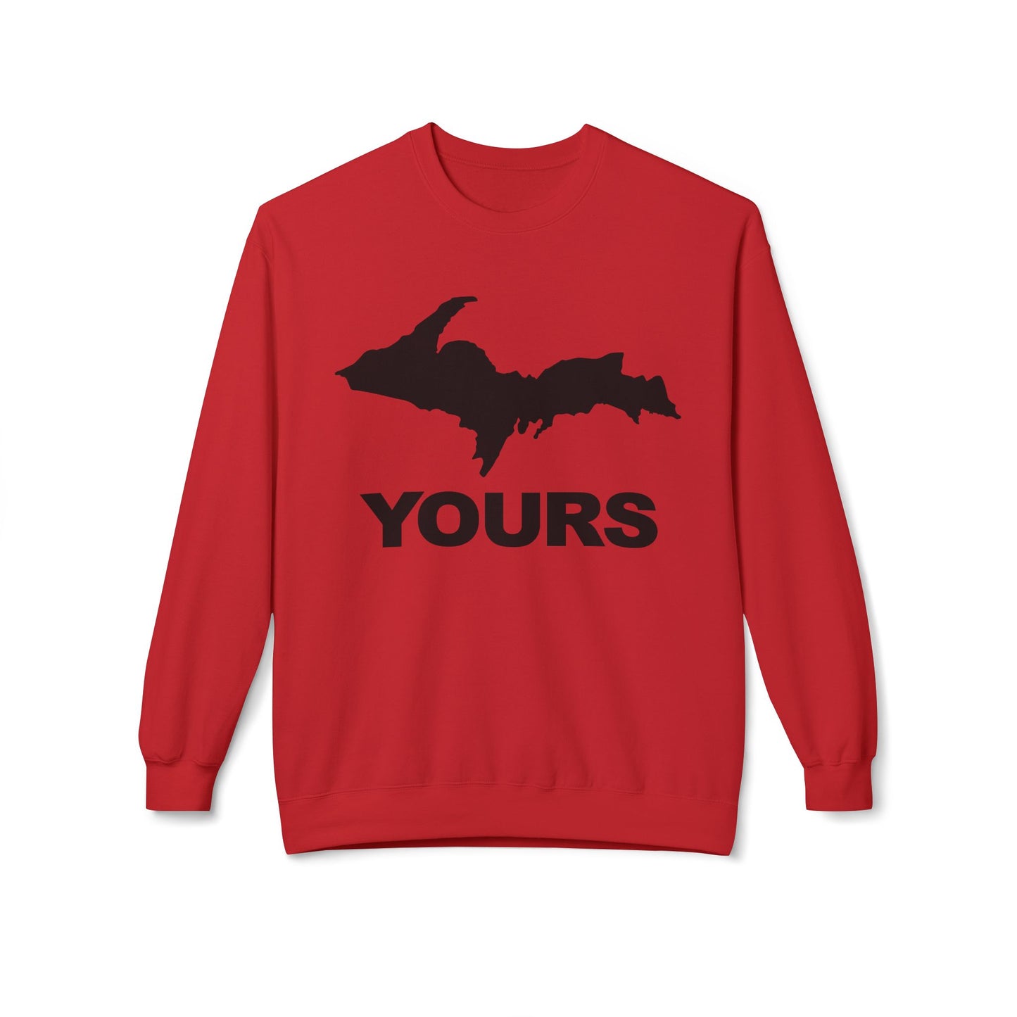 Michigan UP Yours Black Design- Sweatshirt