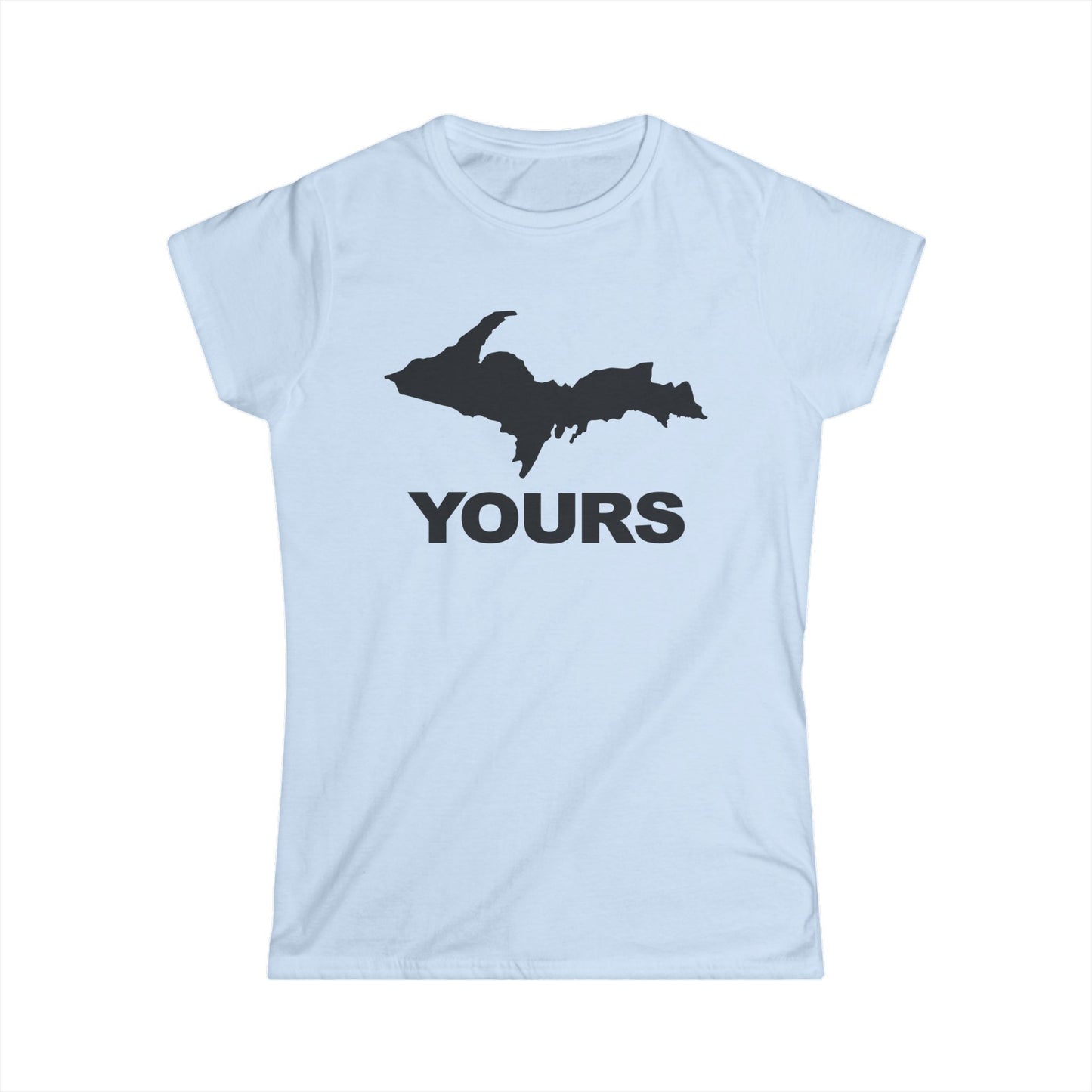 Michigan UP Yours Black Design- Womans T