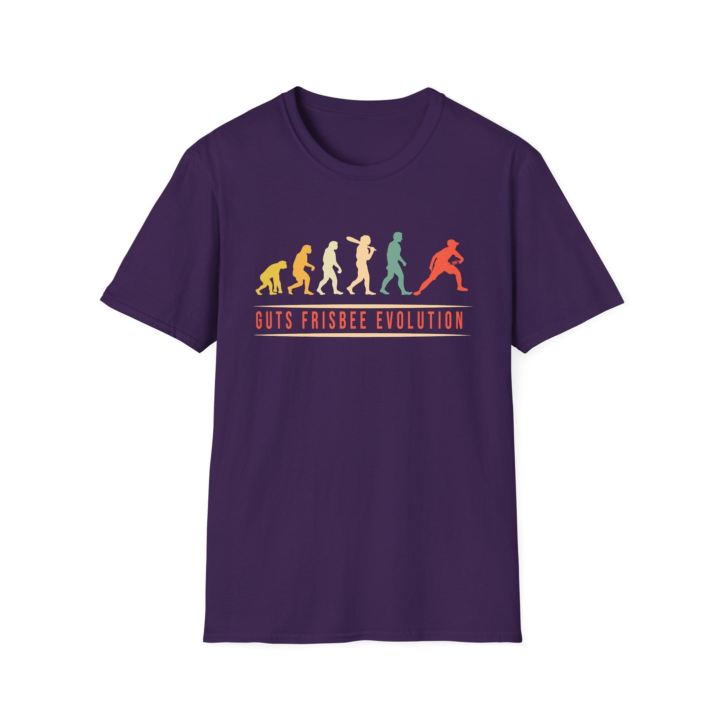 Guts Frisbee Evolution - Unisex T
