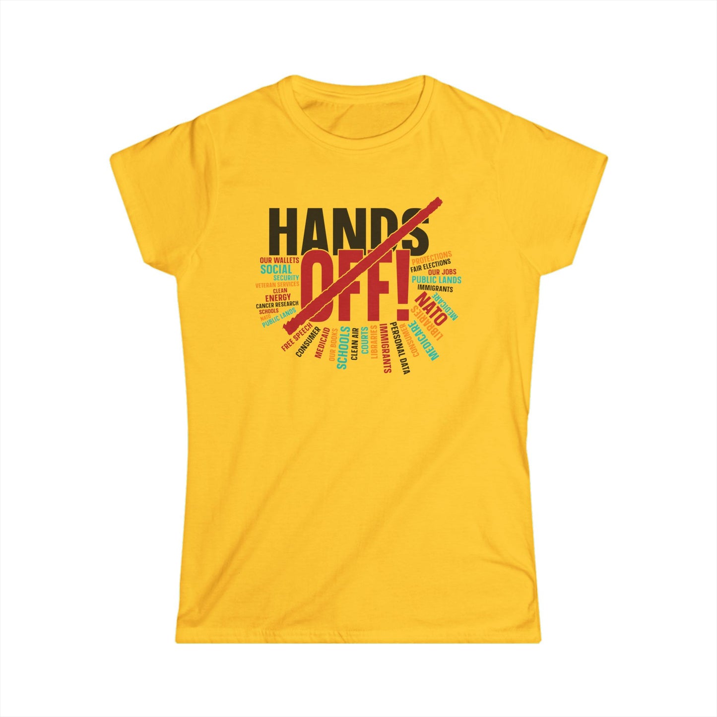 Hands Off 2 - Womans T