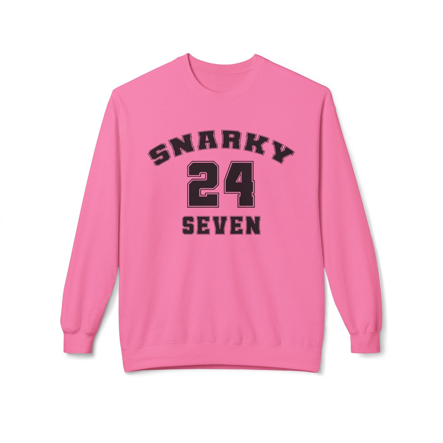 Snarky 24 Seven Black Design - Sweatshirt