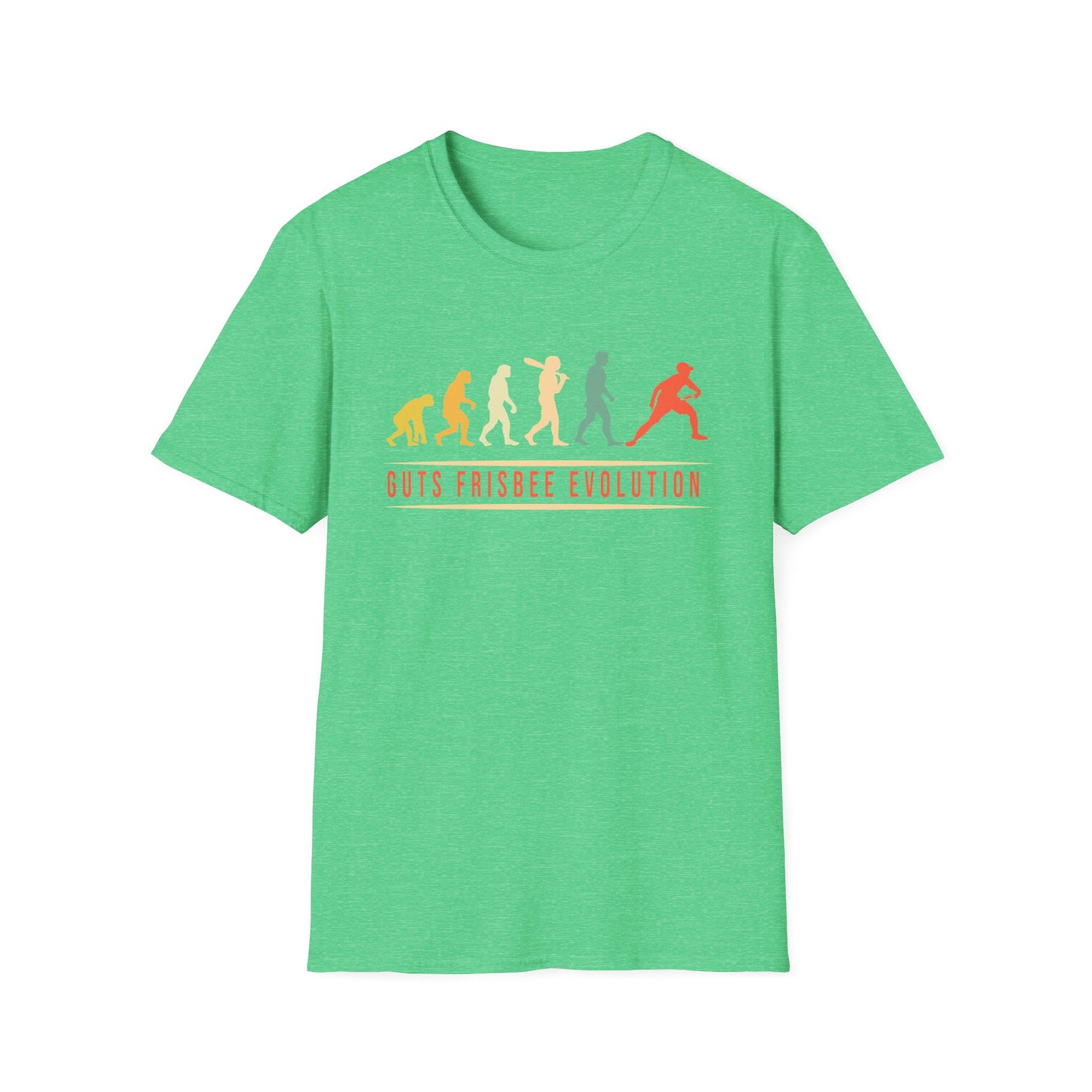 Guts Frisbee Evolution - Unisex T