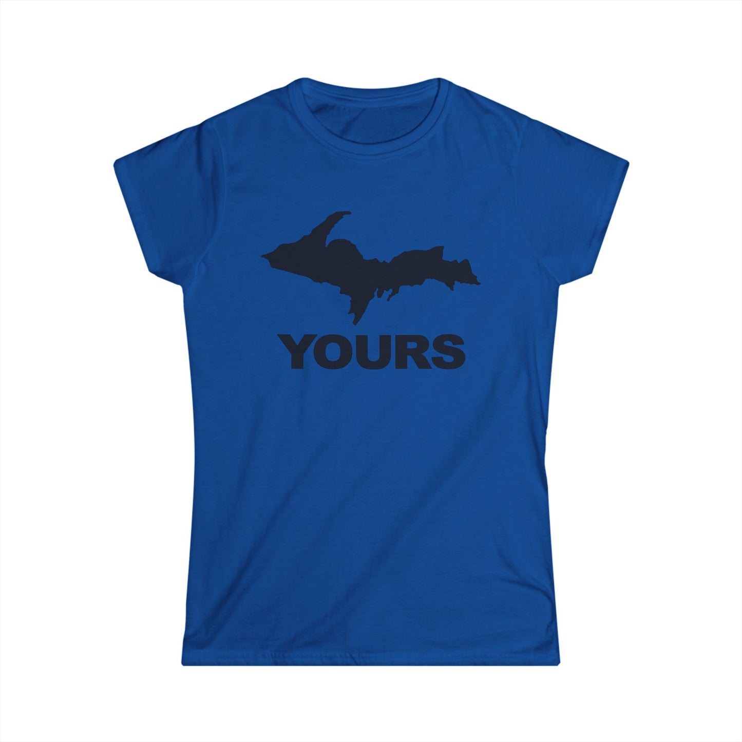 Michigan UP Yours Black Design- Womans T