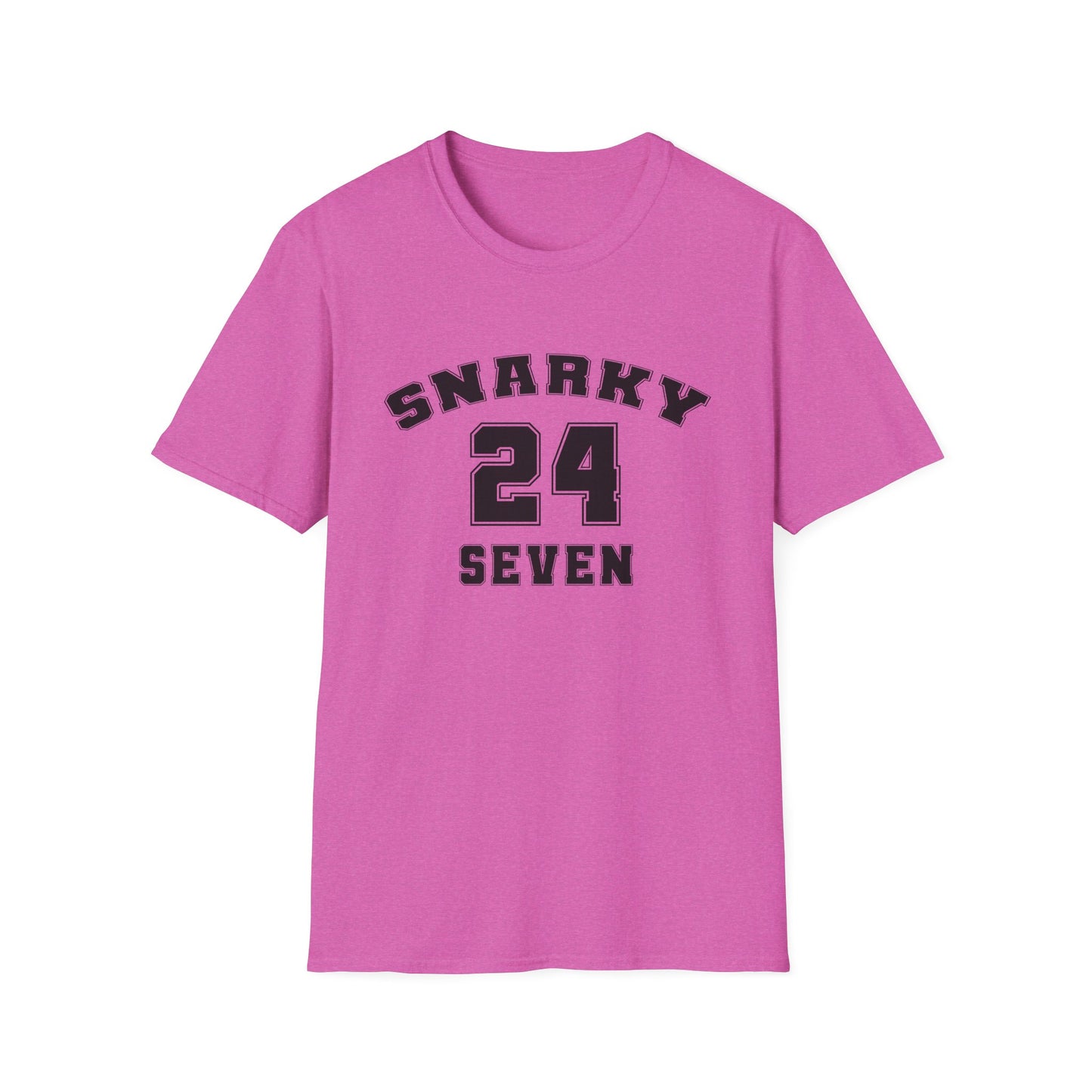 Snarky 24 Seven Black Design - Unisex T