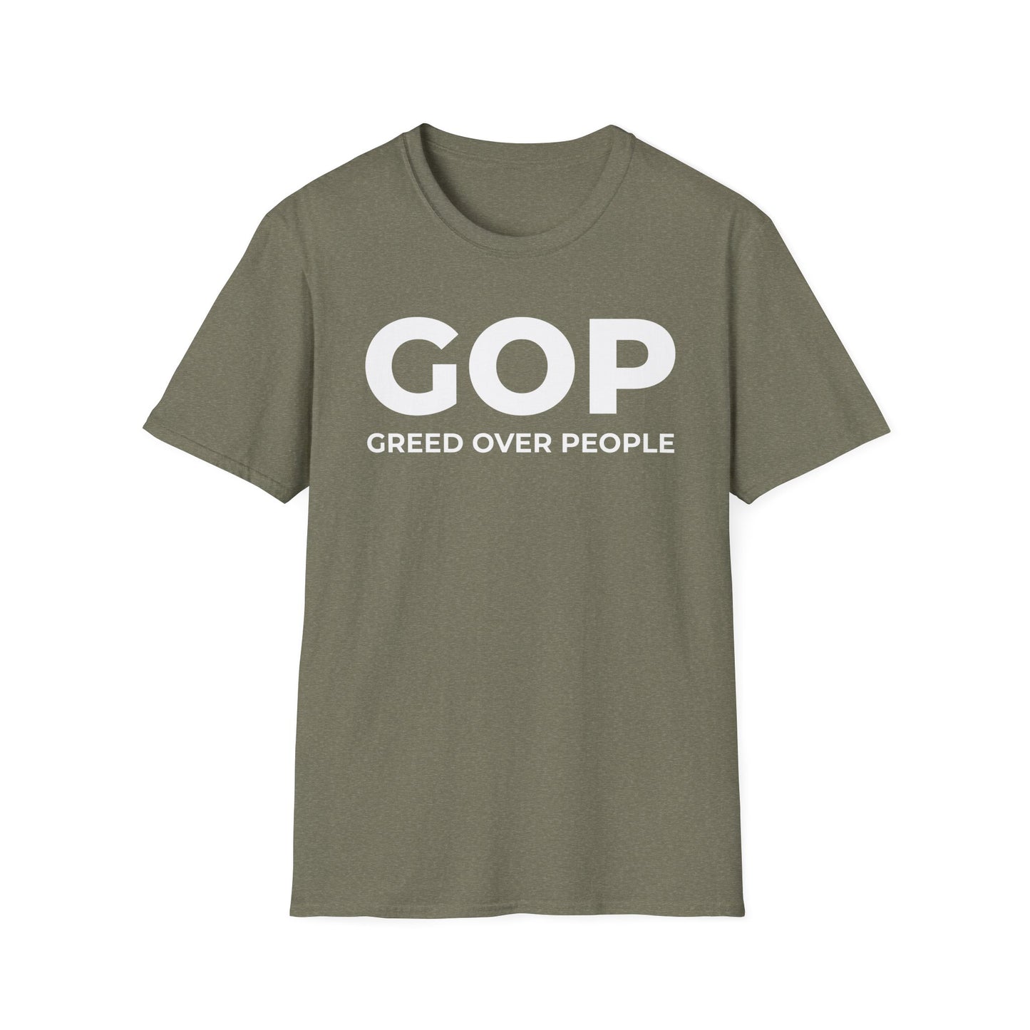 GOP Greed Over People - Unisex T