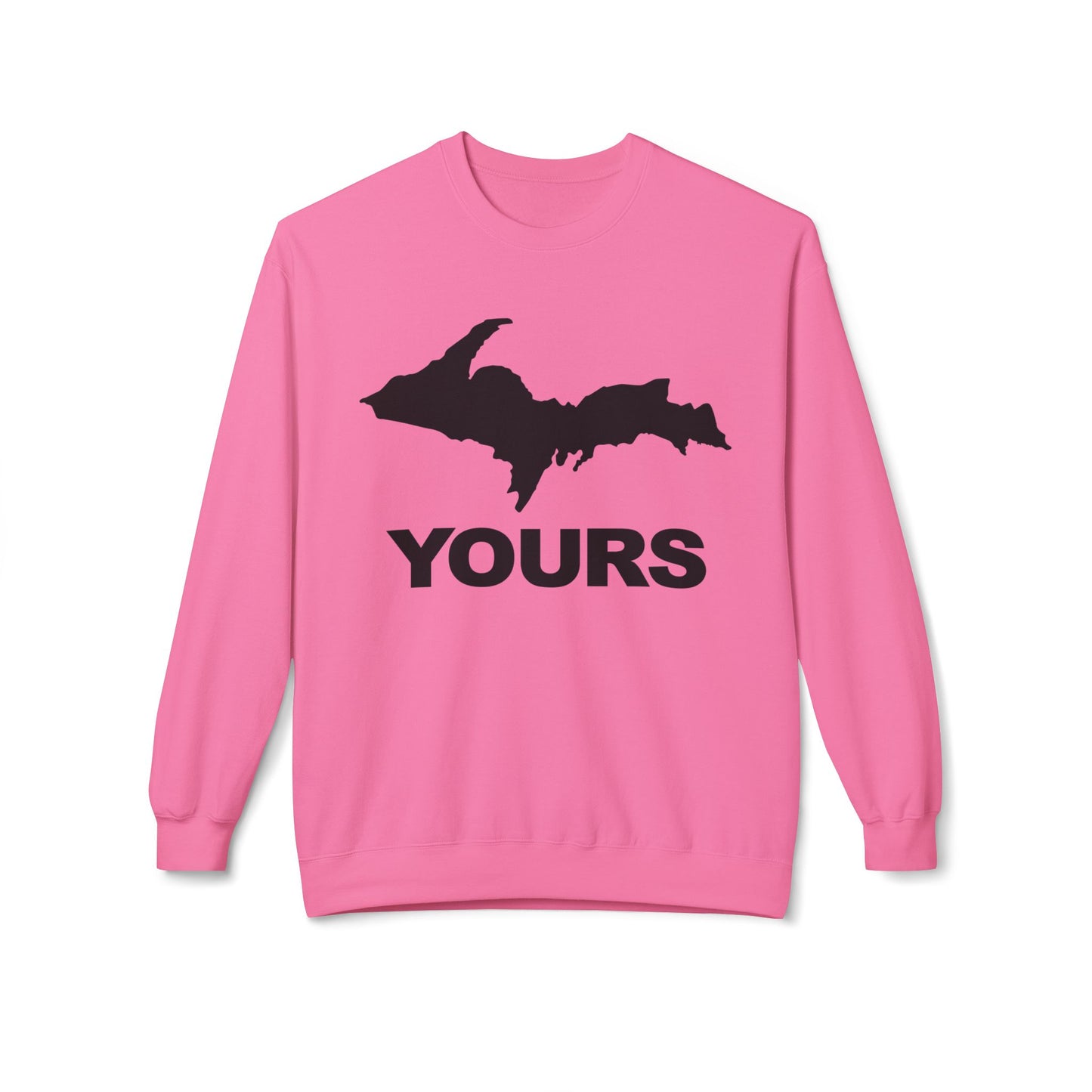 Michigan UP Yours Black Design- Sweatshirt