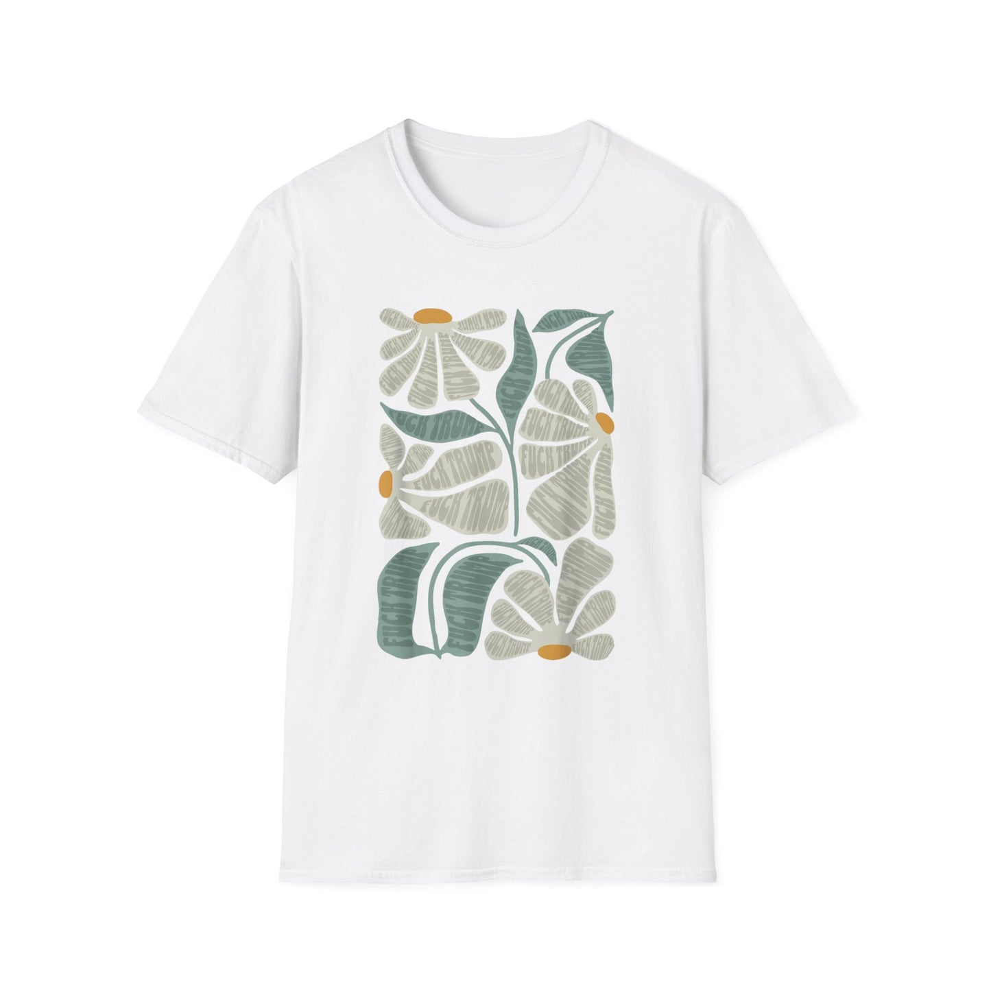Hidden Anti Trump Flowers - Unisex T