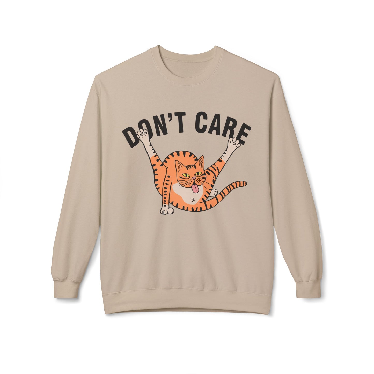 Don't Care Cat - Sweatshirt