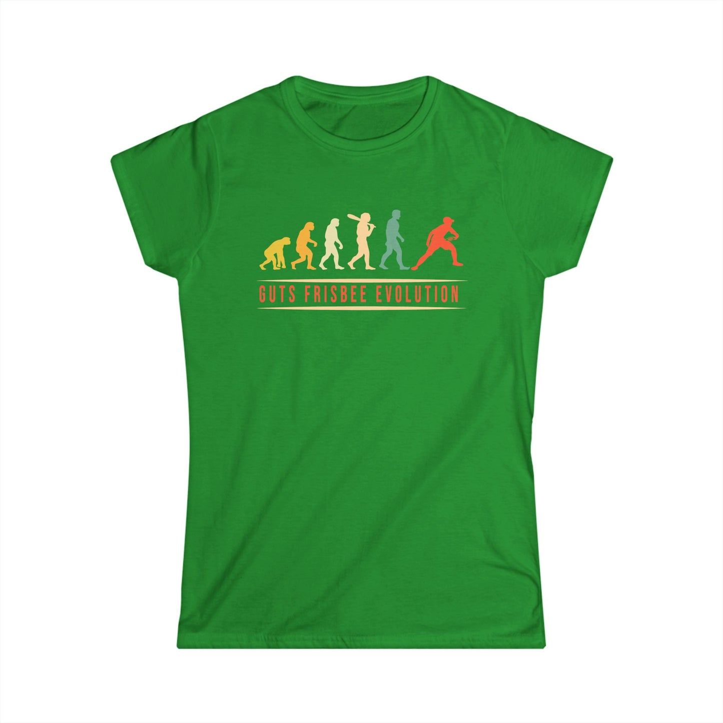 Guts Frisbee Evolution - Womans T