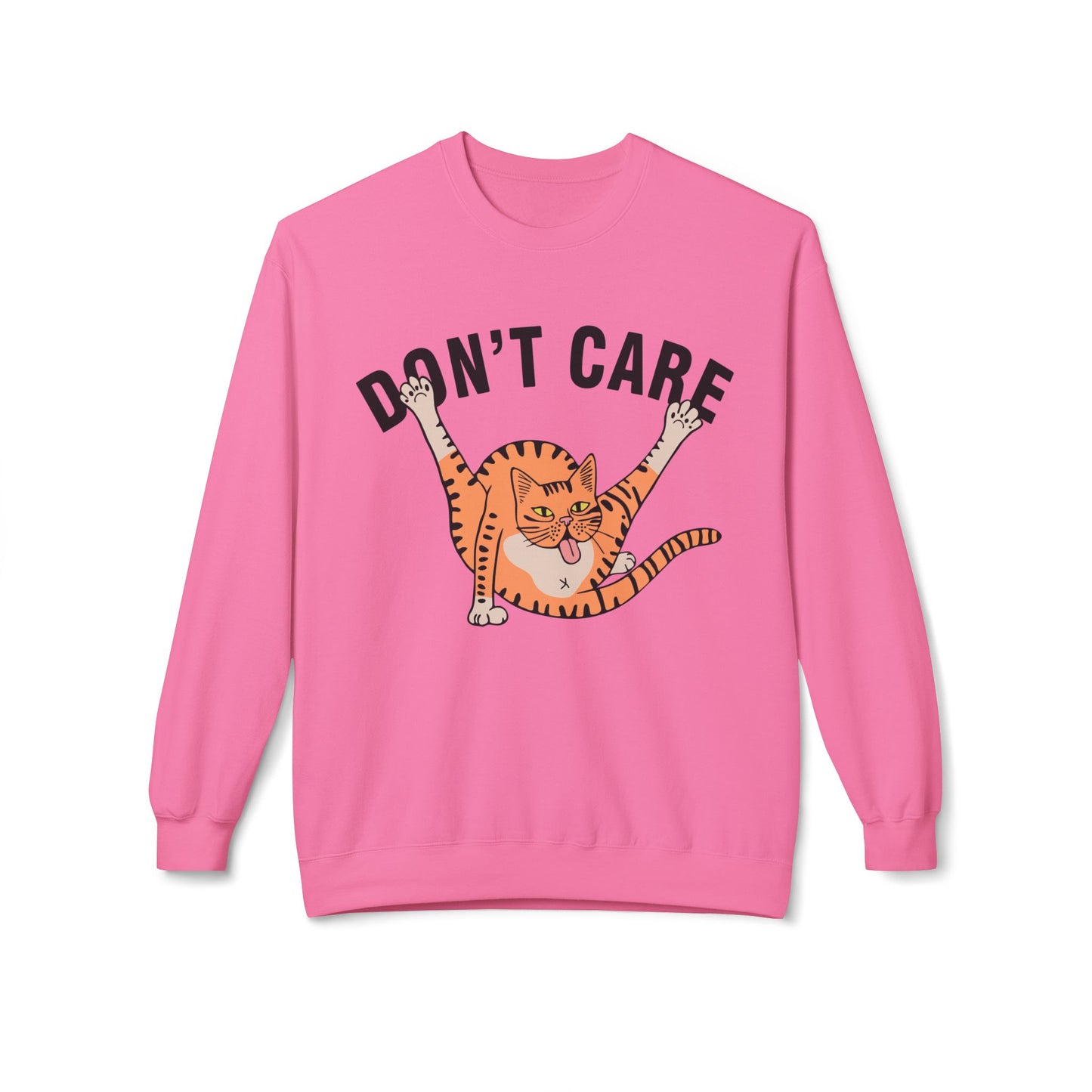 Don't Care Cat - Sweatshirt