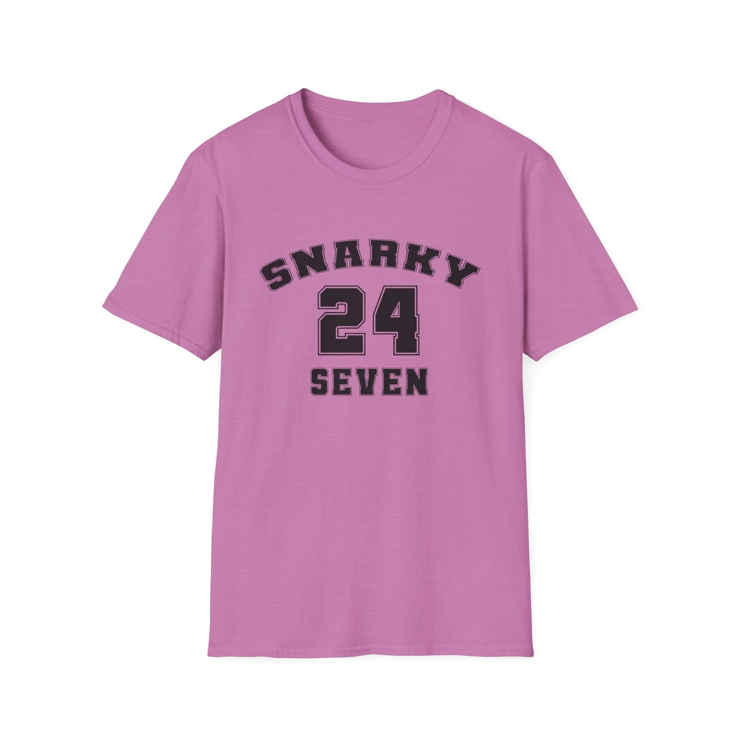 Snarky 24 Seven Black Design - Unisex T