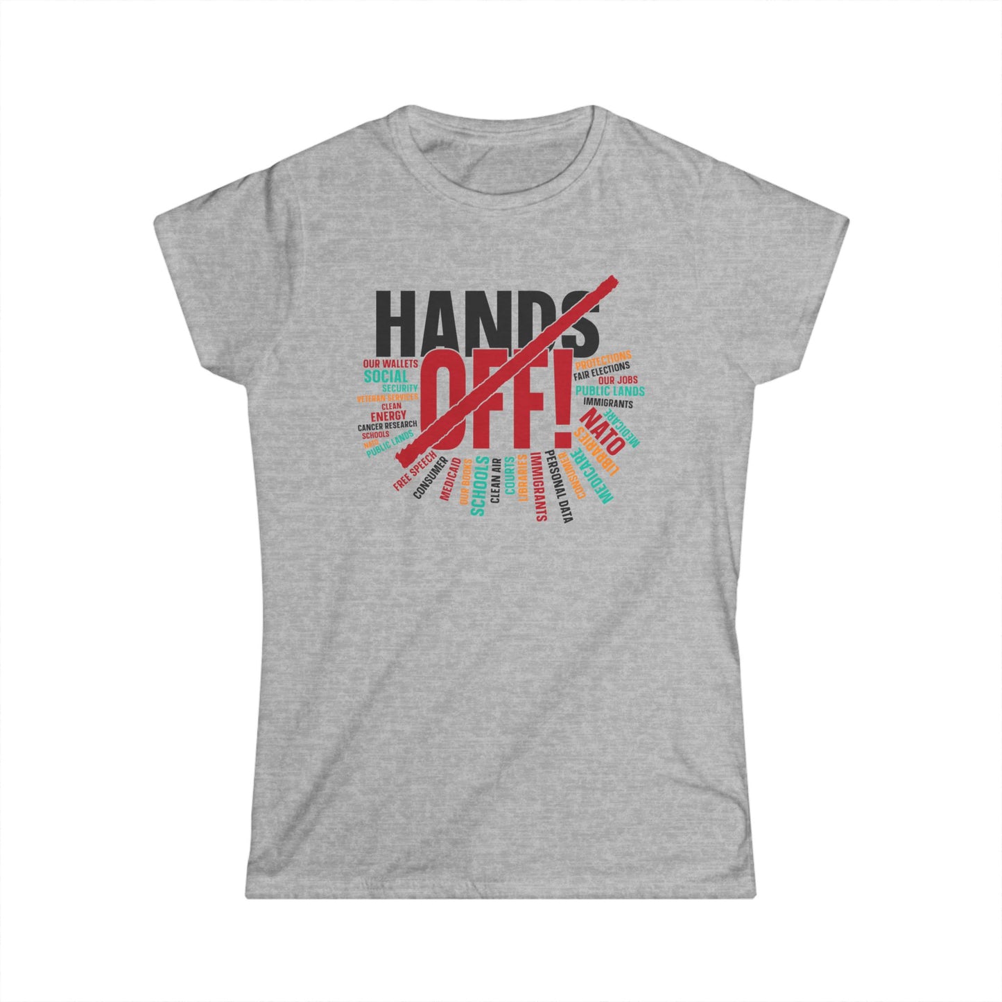 Hands Off 2 - Womans T