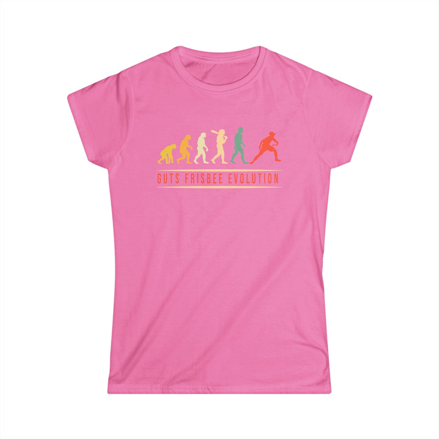 Guts Frisbee Evolution - Womans T