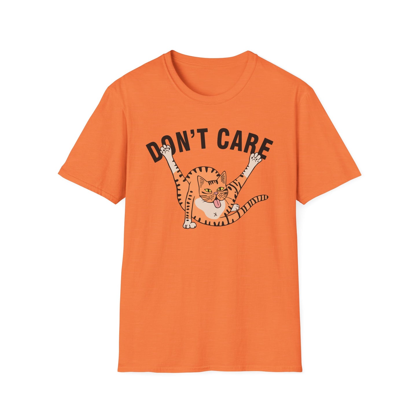 Don't Care Cat - Unisex T