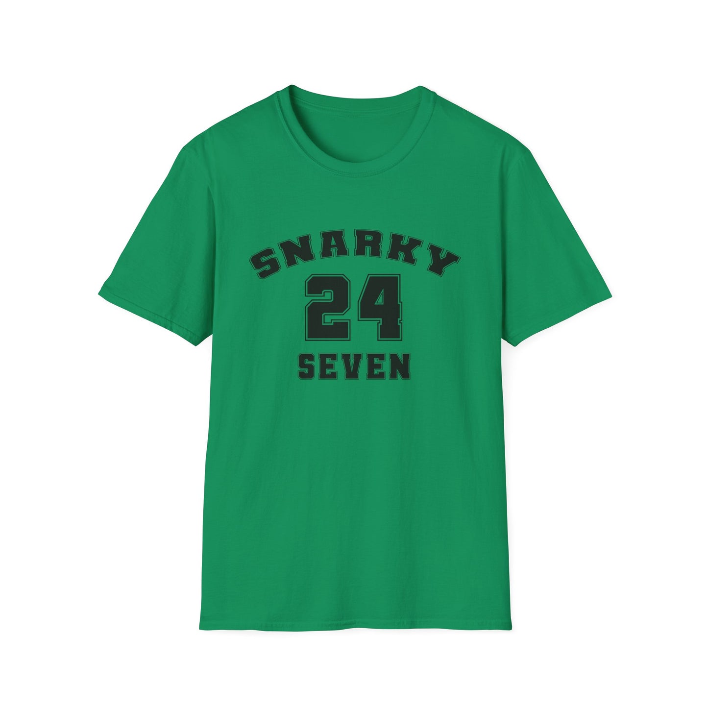 Snarky 24 Seven Black Design - Unisex T