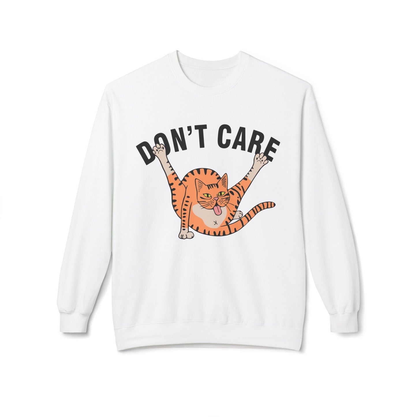 Don't Care Cat - Sweatshirt