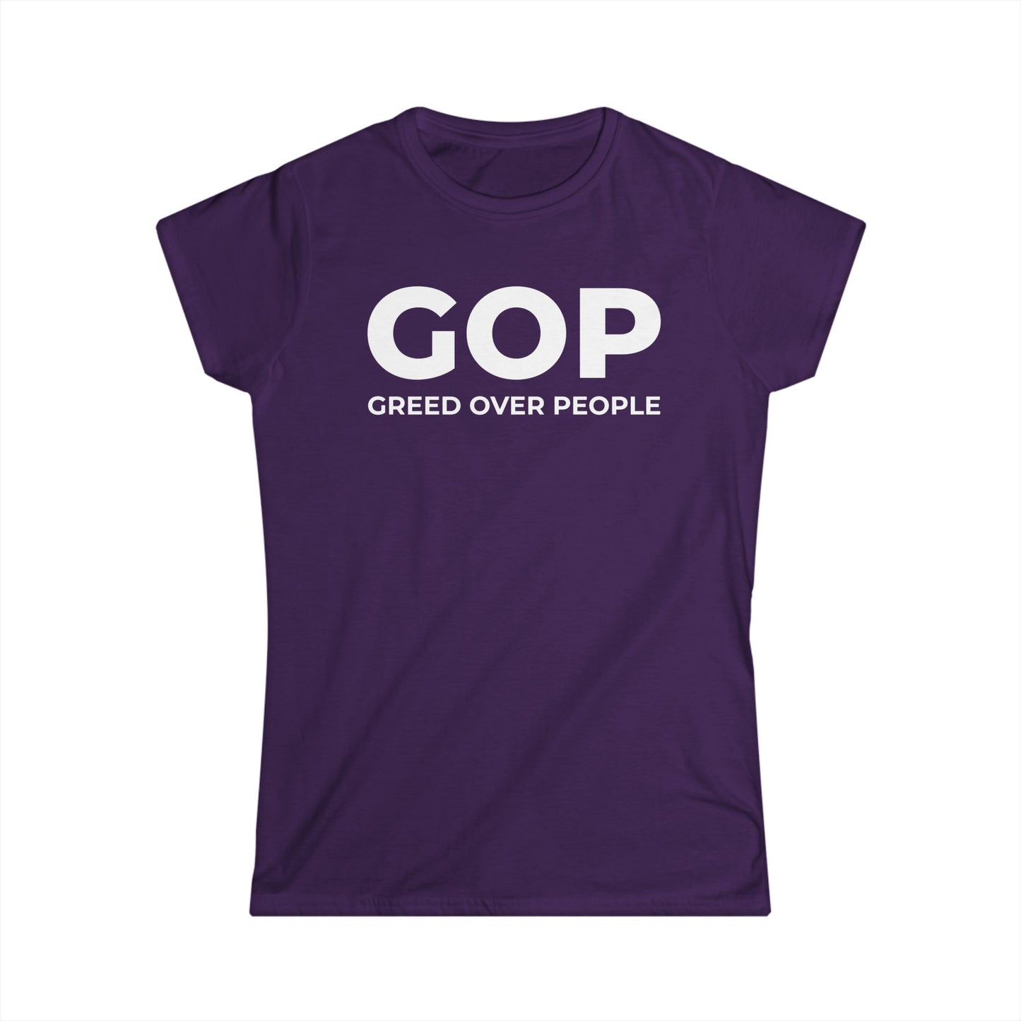 GOP Greed Over People - Womans T