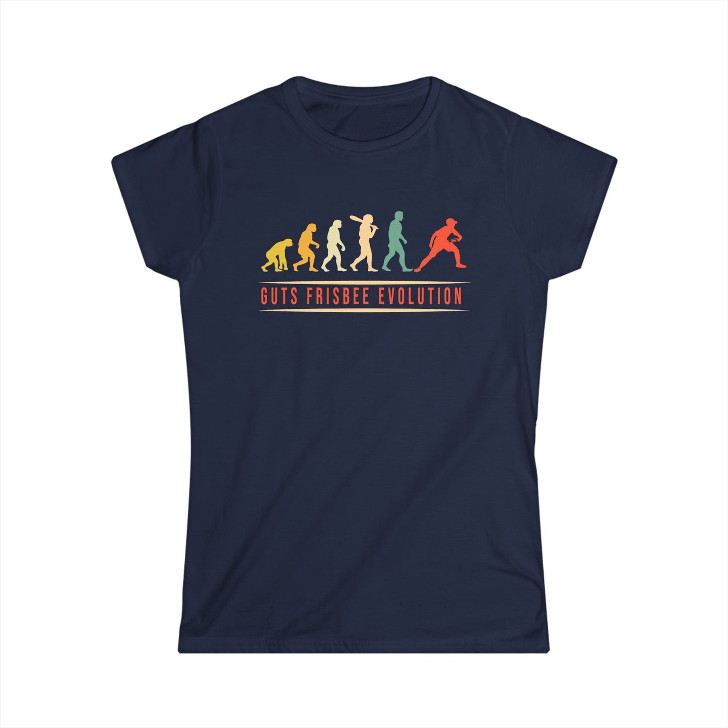 Guts Frisbee Evolution - Womans T