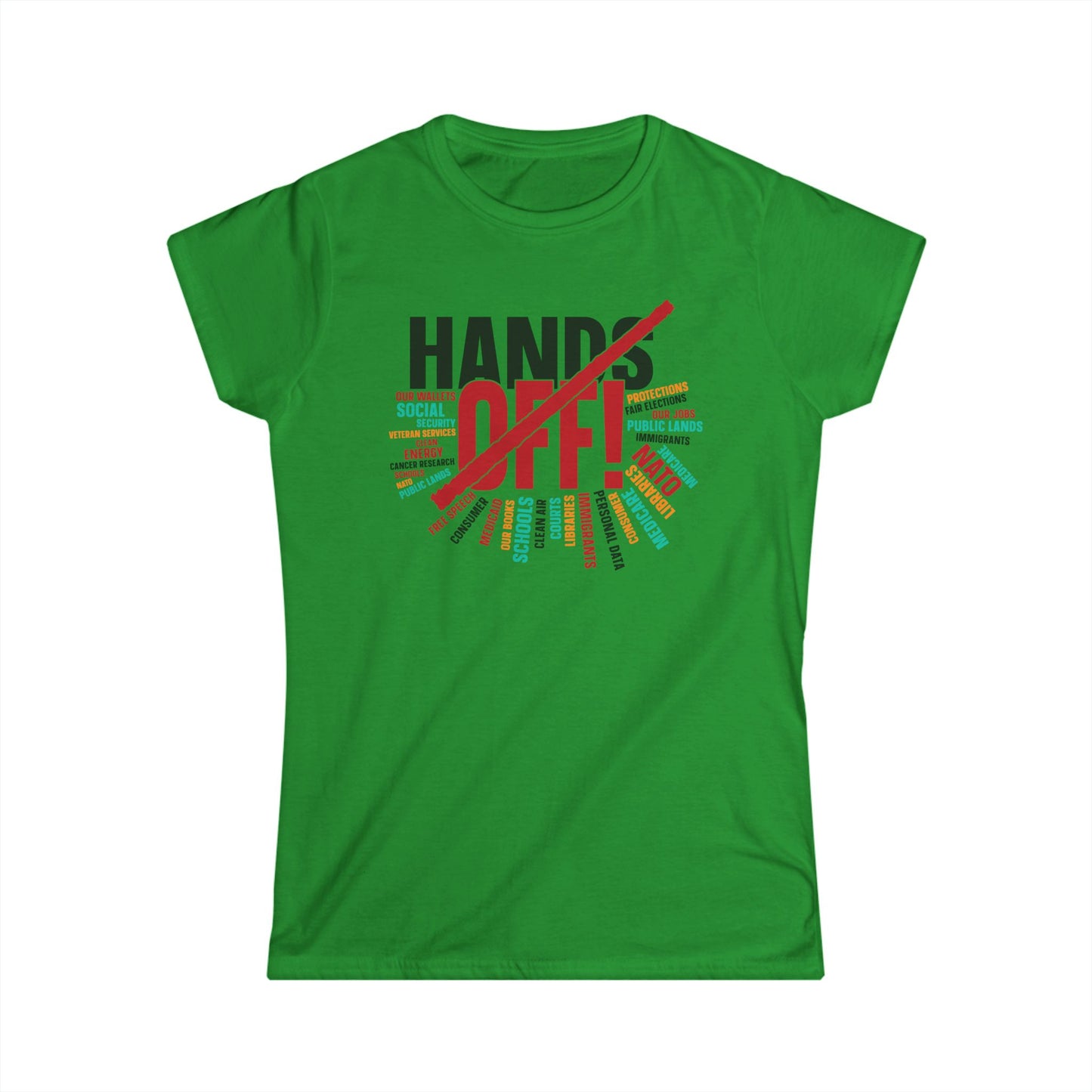 Hands Off 2 - Womans T