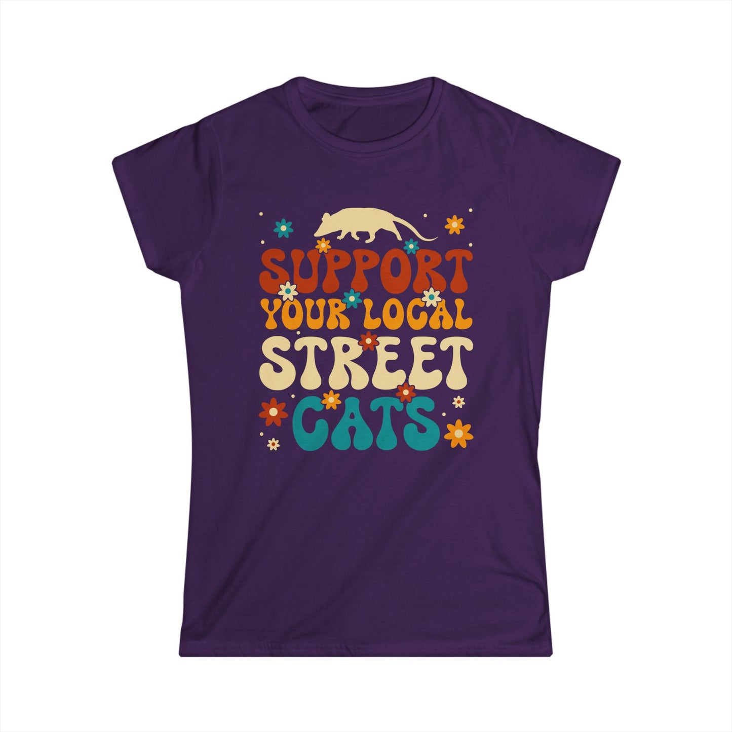 Support Your Local Street Cats - Womans T