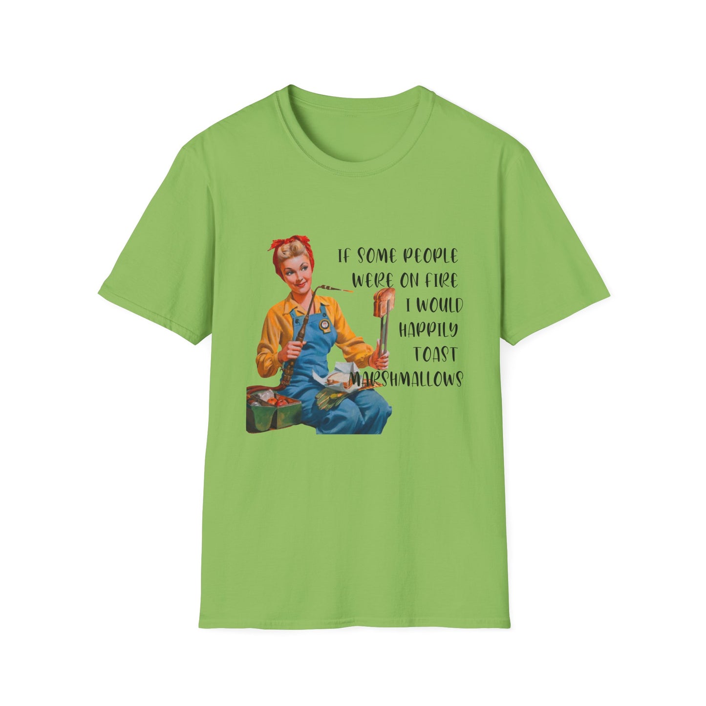 If Someone Were On Fire - Unisex T