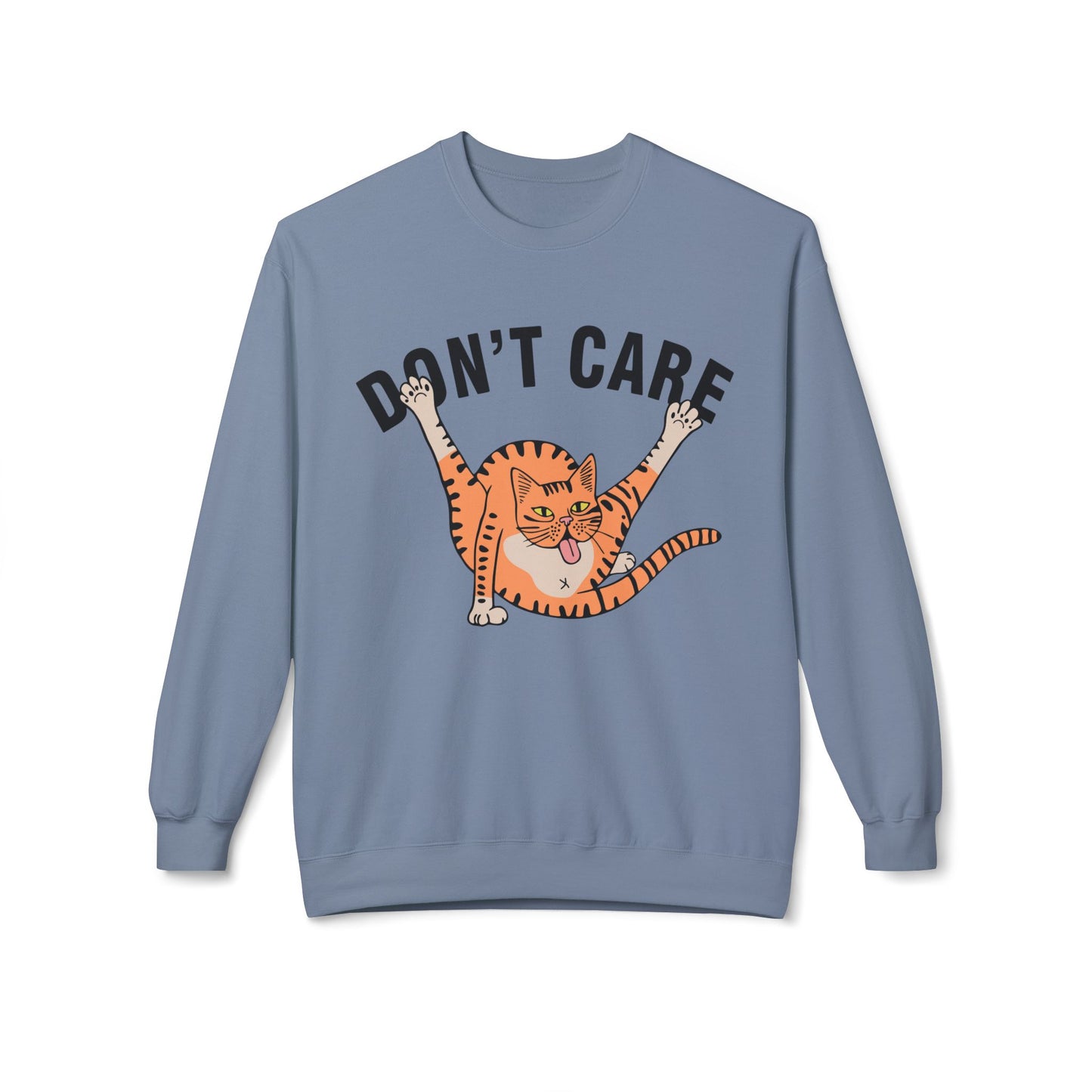 Don't Care Cat - Sweatshirt