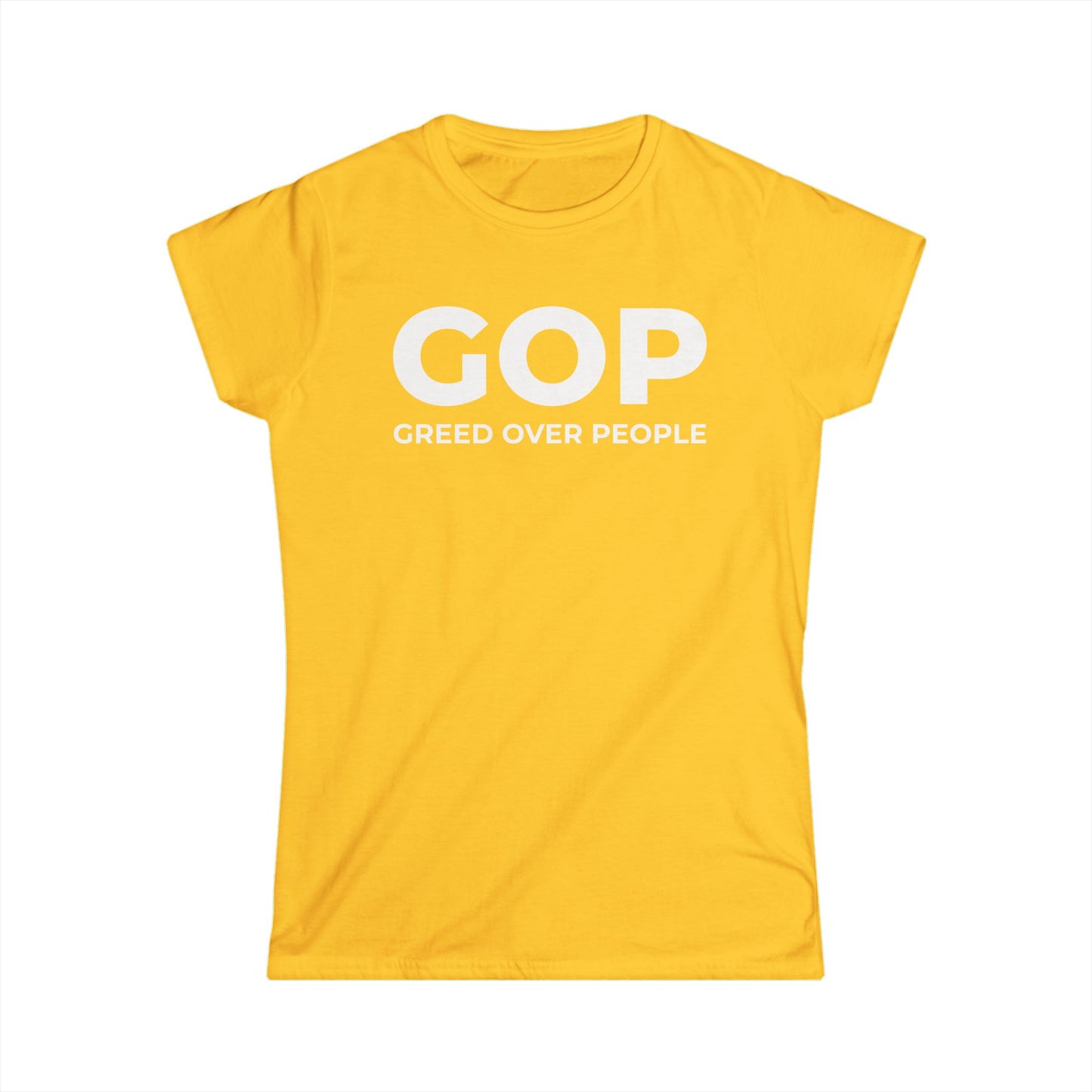 GOP Greed Over People - Womans T