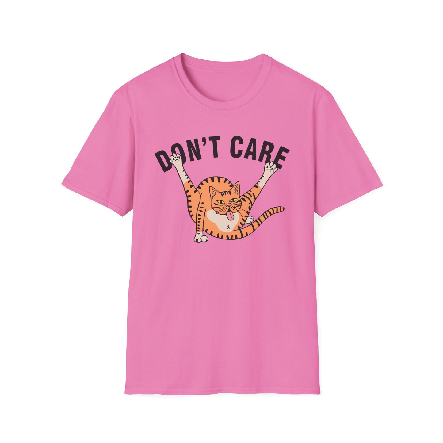 Don't Care Cat - Unisex T