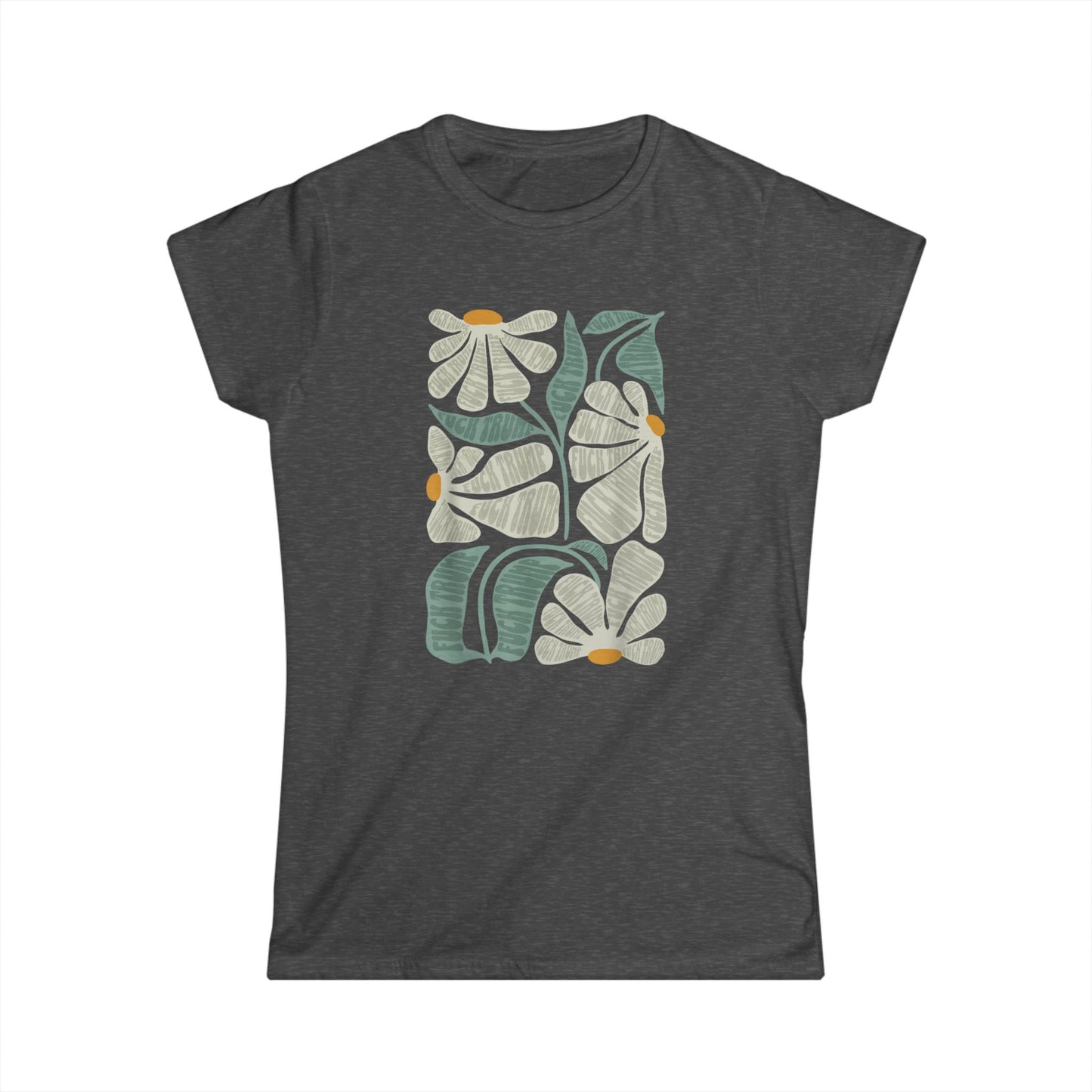 Hidden Anti Trump Flowers - Womans T
