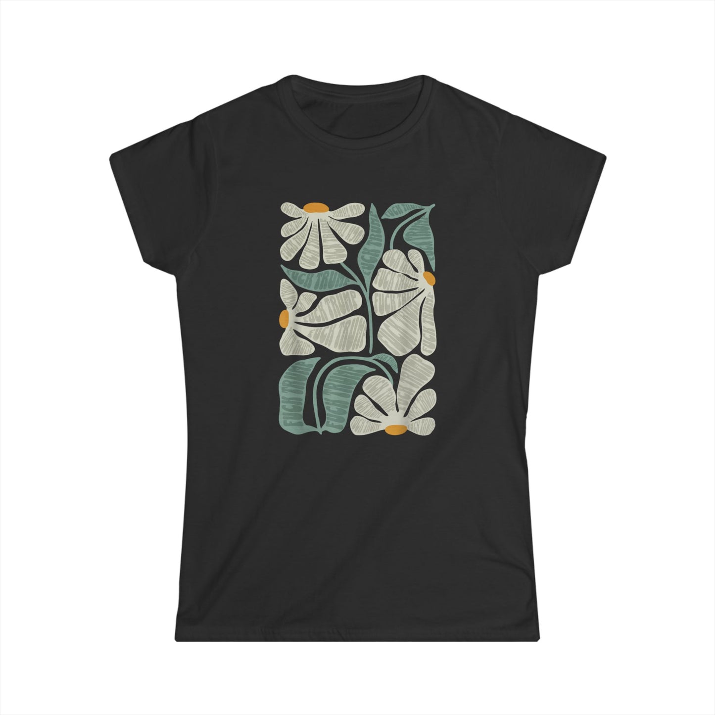 Hidden Anti Trump Flowers - Womans T