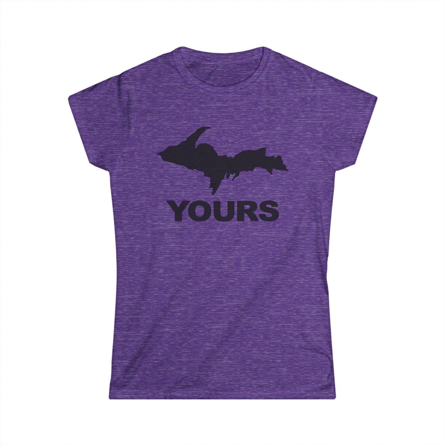 Michigan UP Yours Black Design- Womans T