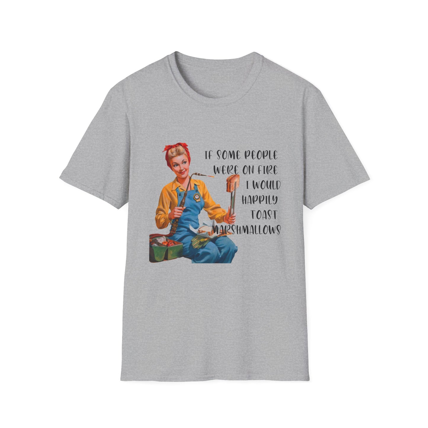 If Someone Were On Fire - Unisex T