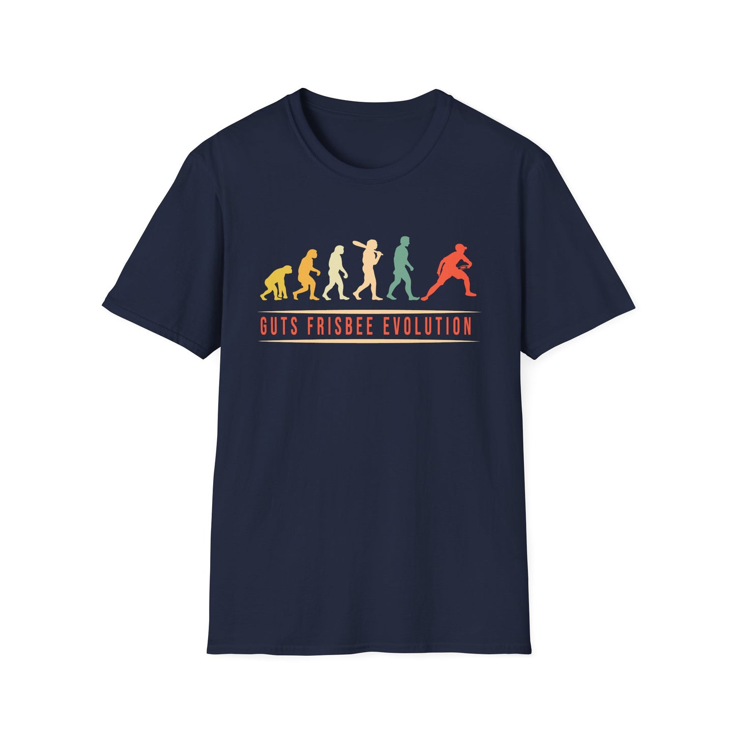 Guts Frisbee Evolution - Unisex T