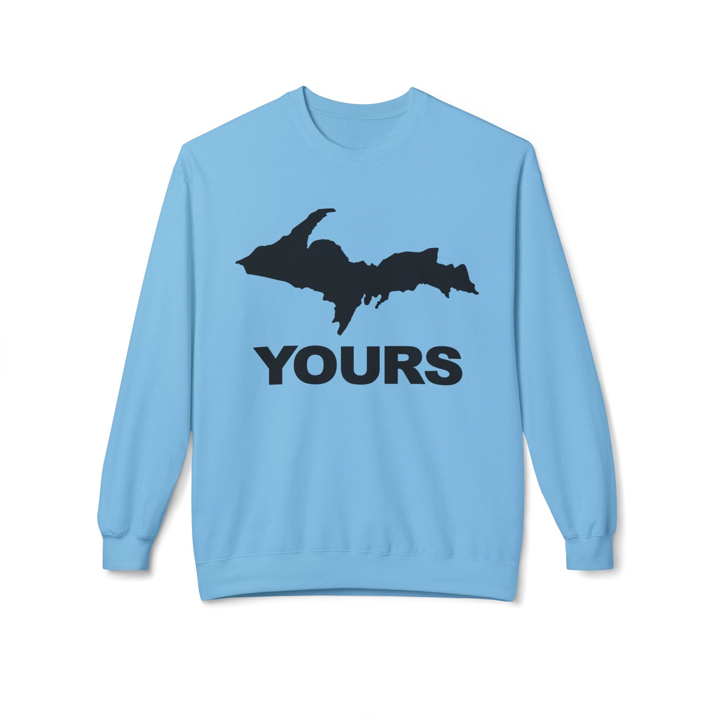Michigan UP Yours Black Design- Sweatshirt