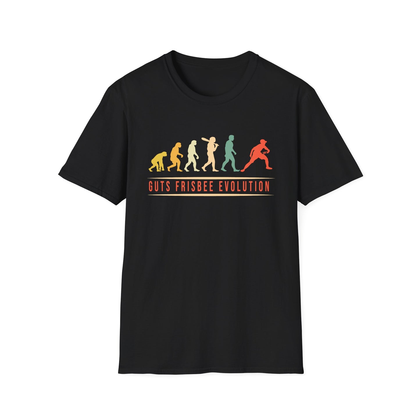 Guts Frisbee Evolution - Unisex T