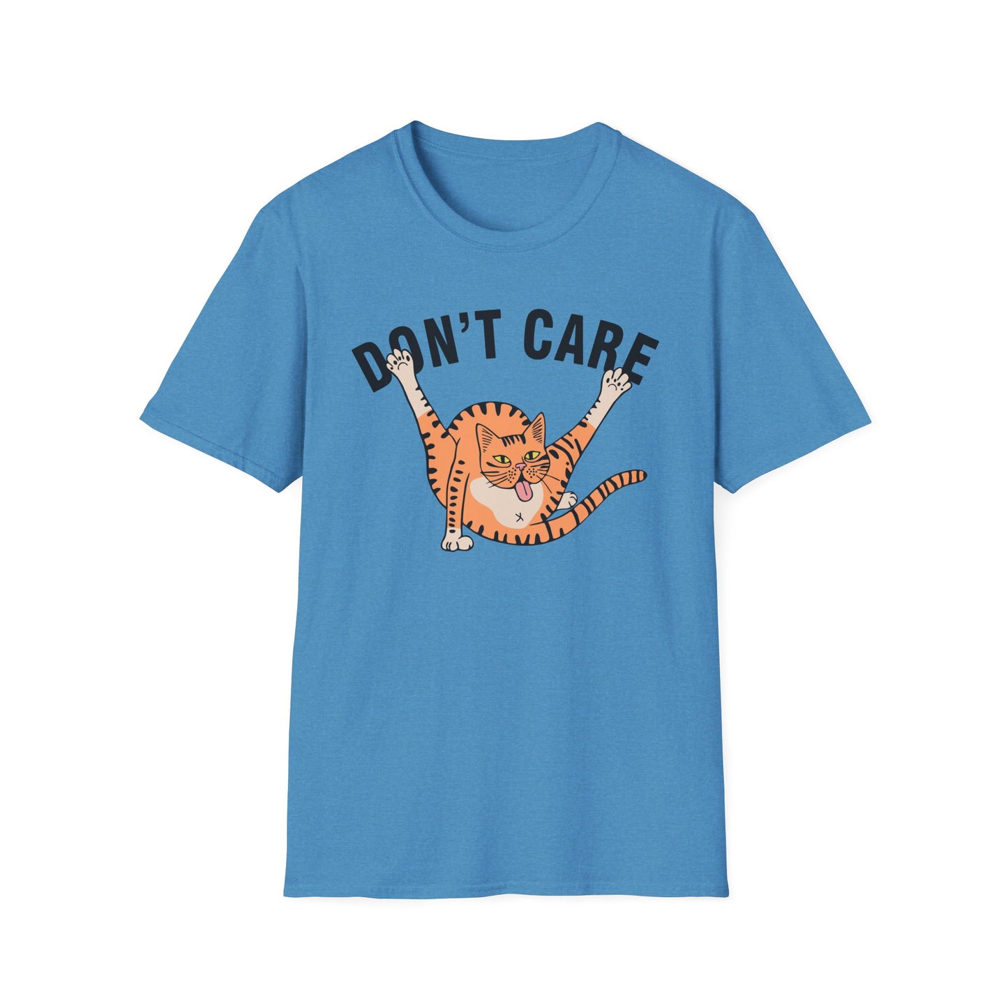 Don't Care Cat - Unisex T