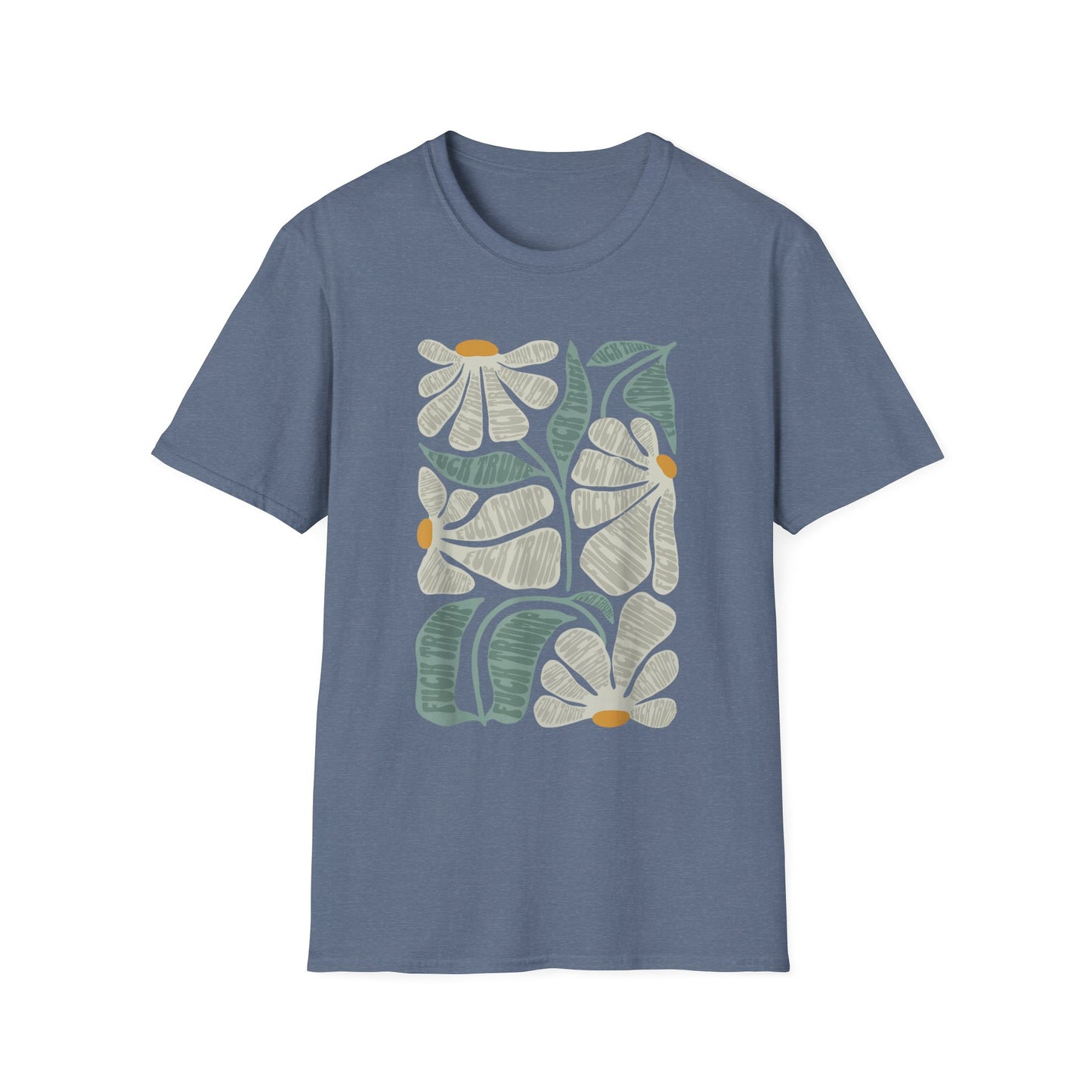 Hidden Anti Trump Flowers - Unisex T