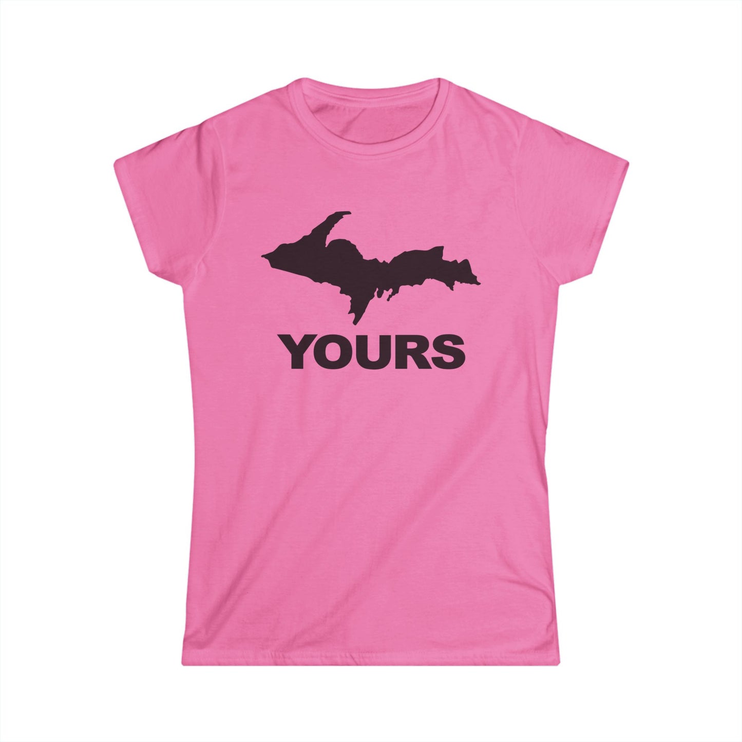 Michigan UP Yours Black Design- Womans T