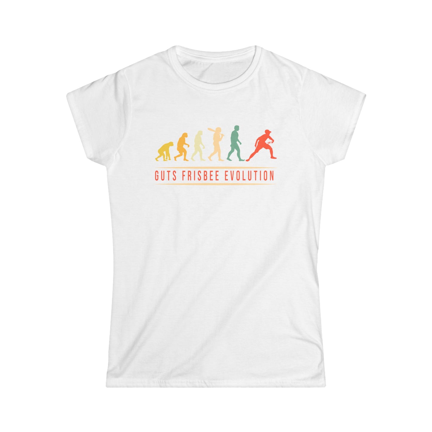 Guts Frisbee Evolution - Womans T