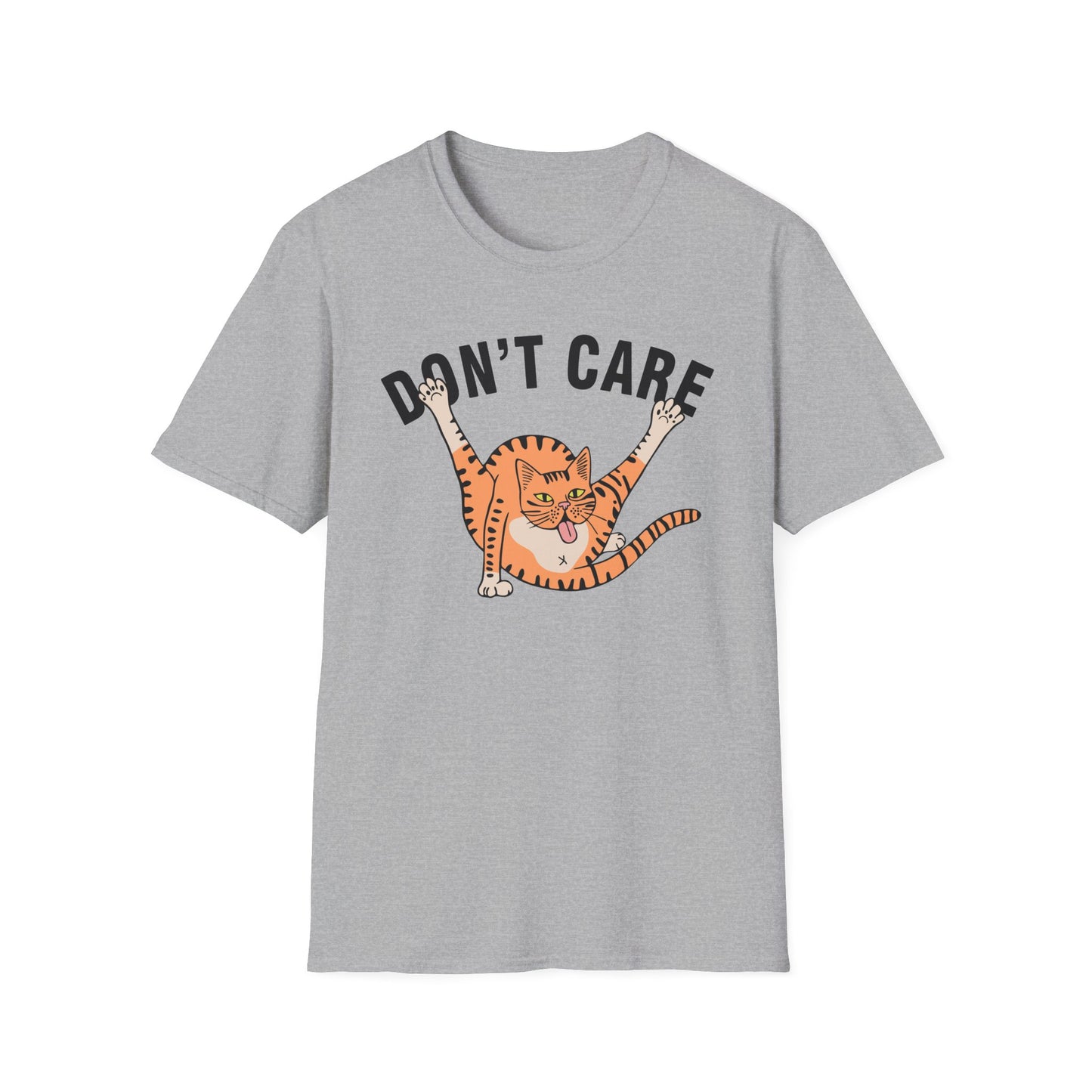 Don't Care Cat - Unisex T
