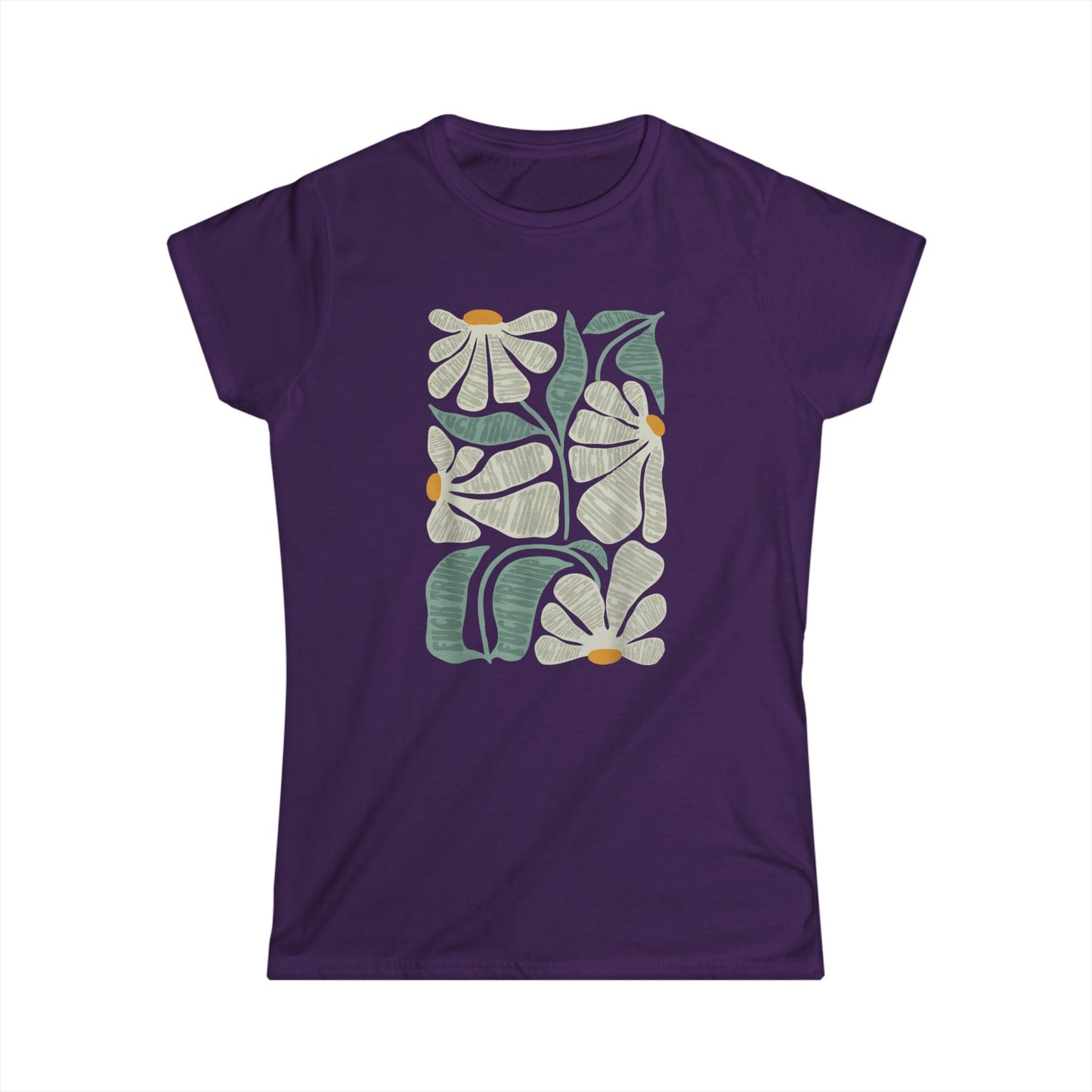 Hidden Anti Trump Flowers - Womans T