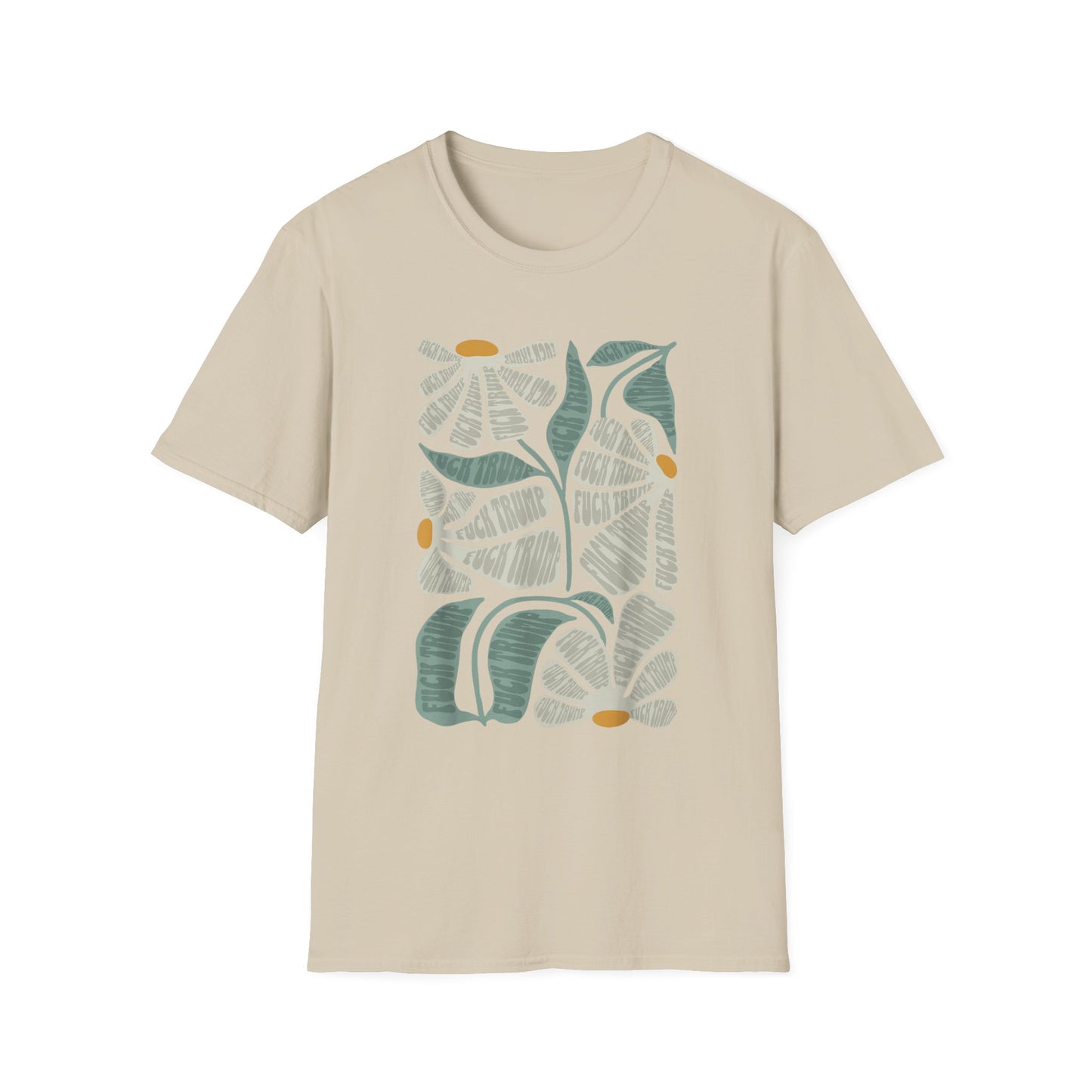 Hidden Anti Trump Flowers - Unisex T
