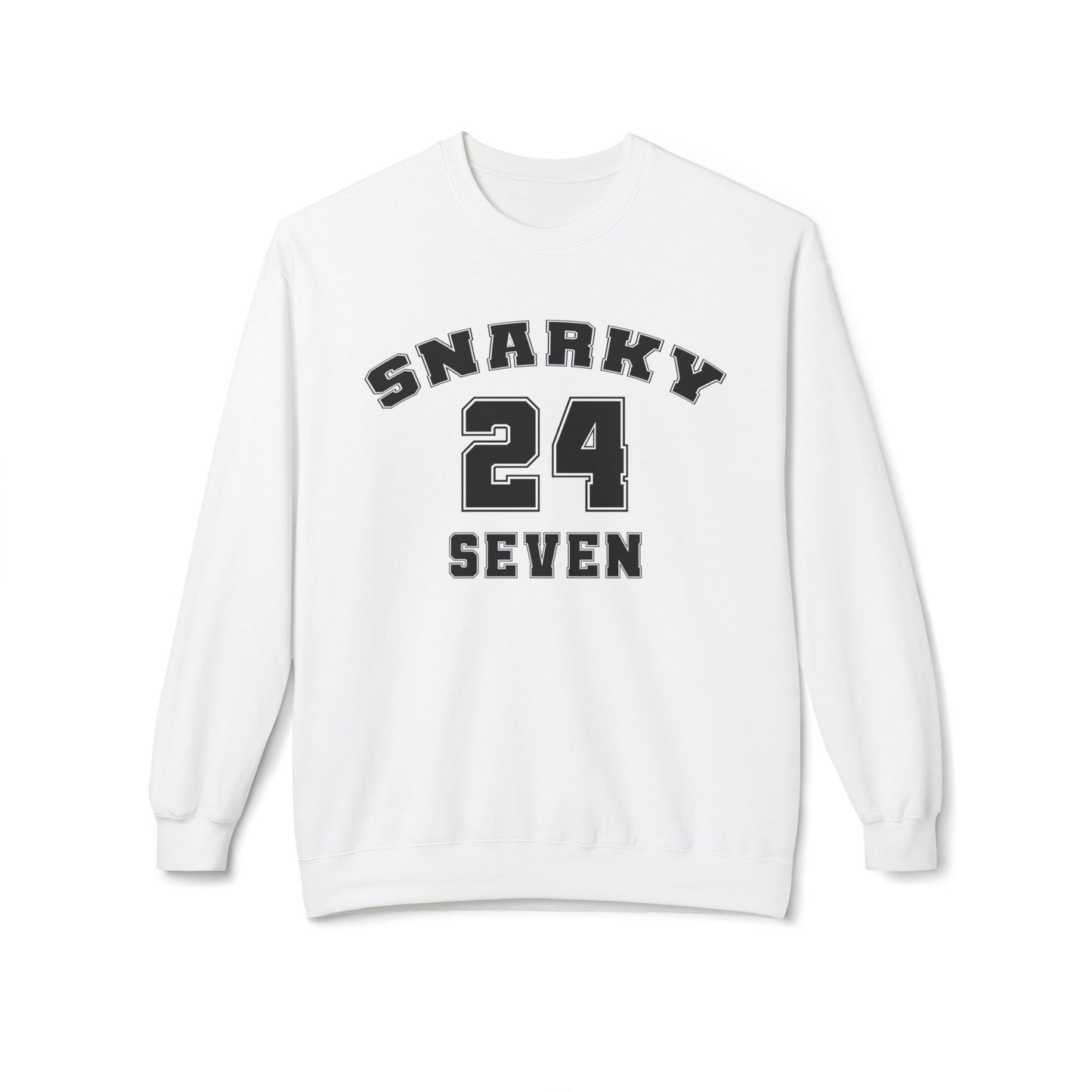 Snarky 24 Seven Black Design - Sweatshirt