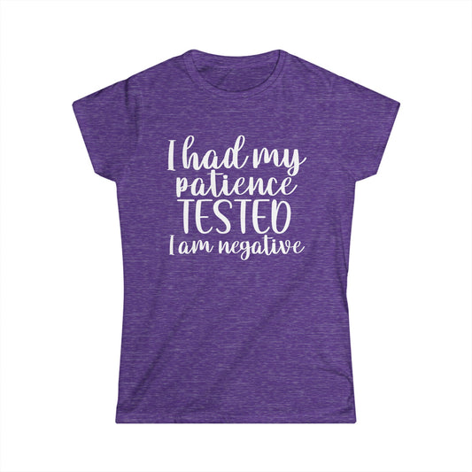 Patience Tested - Womans T