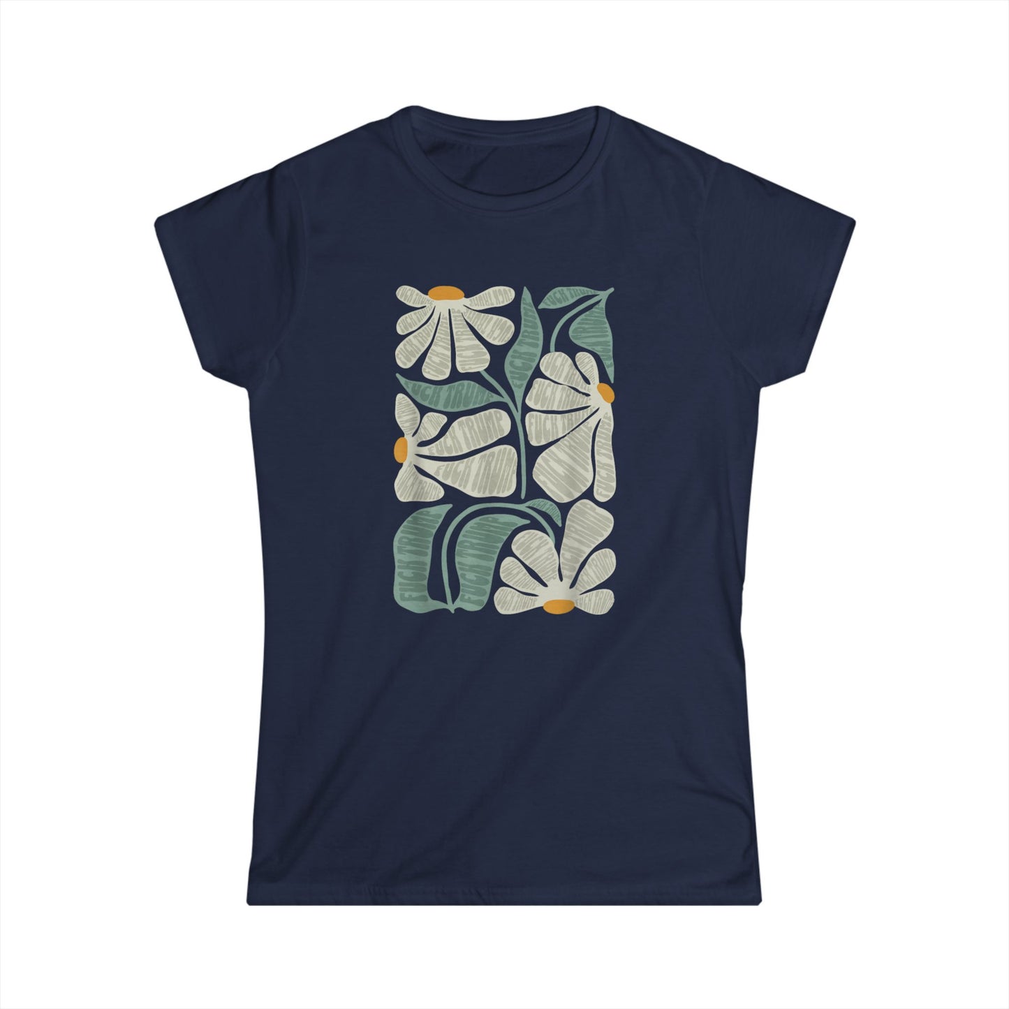 Hidden Anti Trump Flowers - Womans T