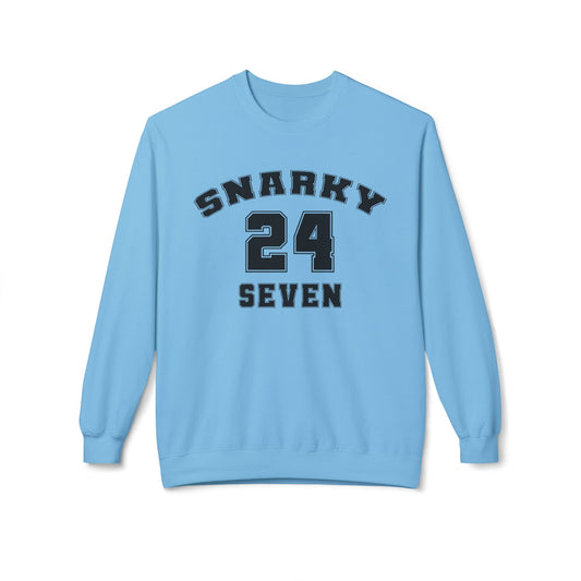 Snarky 24 Seven Black Design - Sweatshirt