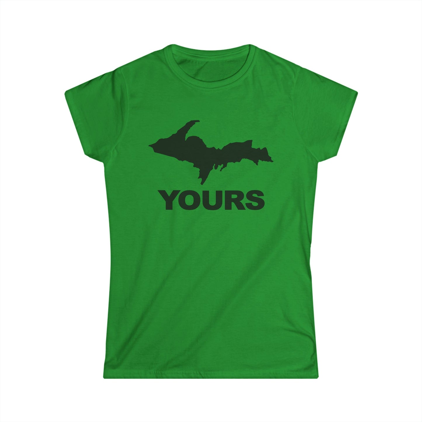 Michigan UP Yours Black Design- Womans T