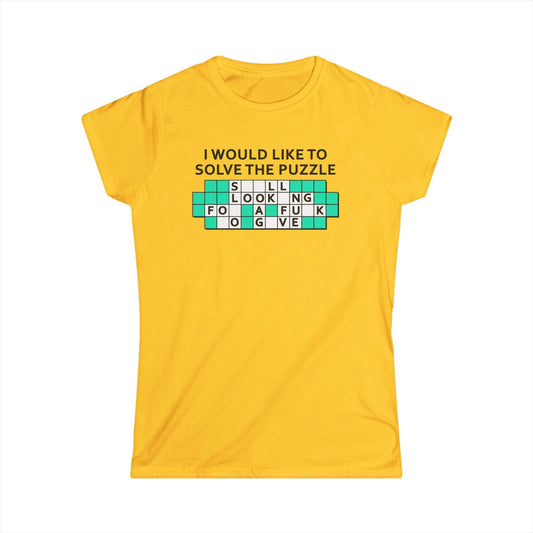 Still Looking - Wheel Of Fortune - Womans T