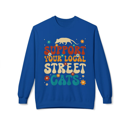 Support Your Local Street Cats - Sweatshirt