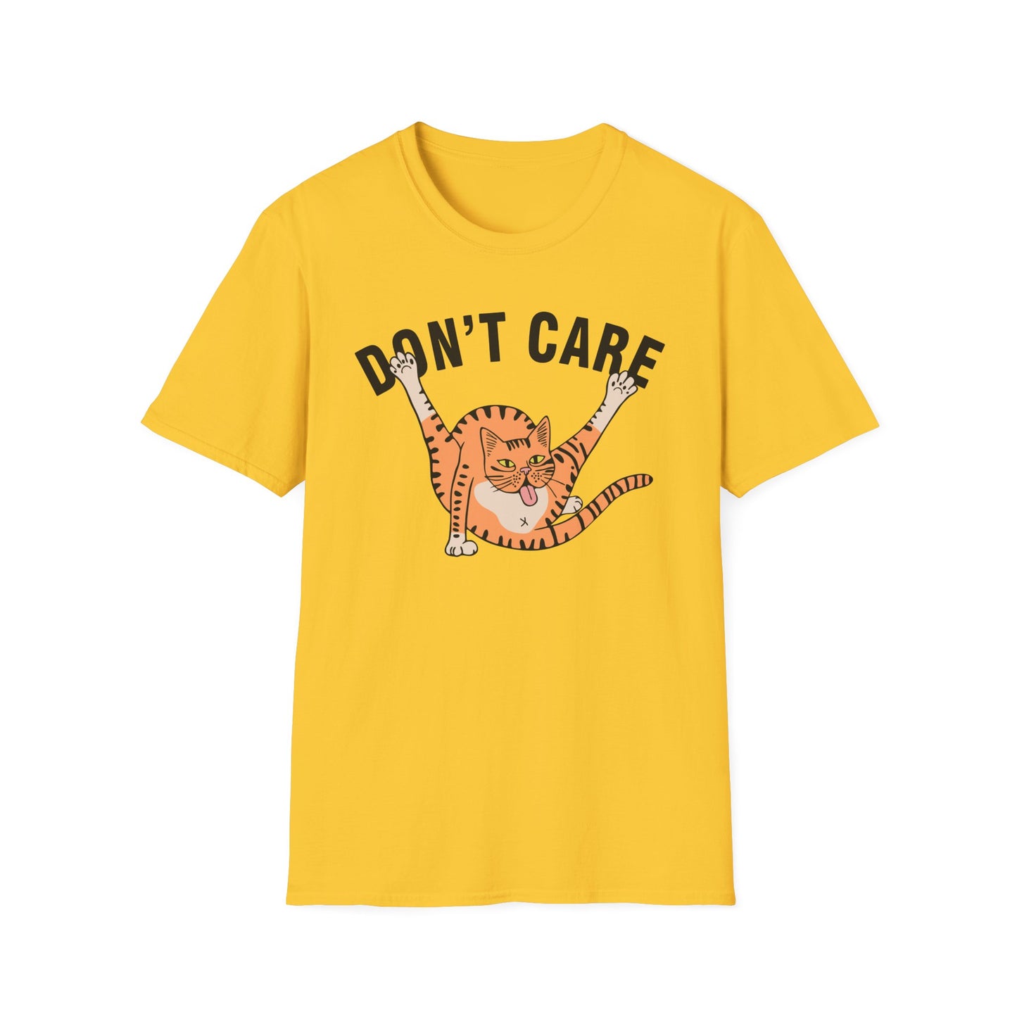 Don't Care Cat - Unisex T